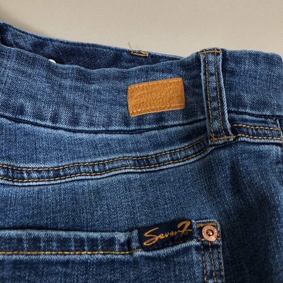 Seven7 Tummyless High Rise Skinny Size 12 - Picture 6 of 16